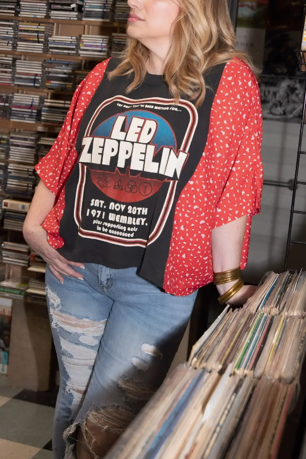 Led Zeppelin Mix & Match Tee(No Patch)
