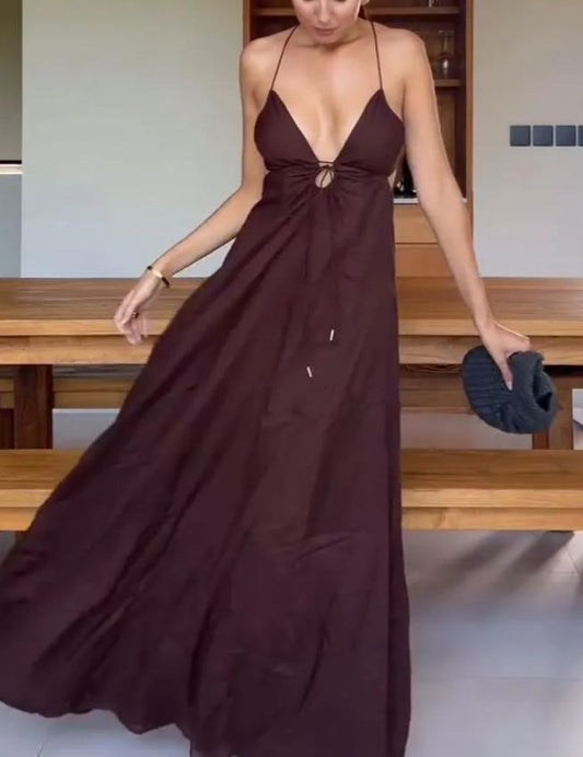 Summer Sling Resort Maxi Dress