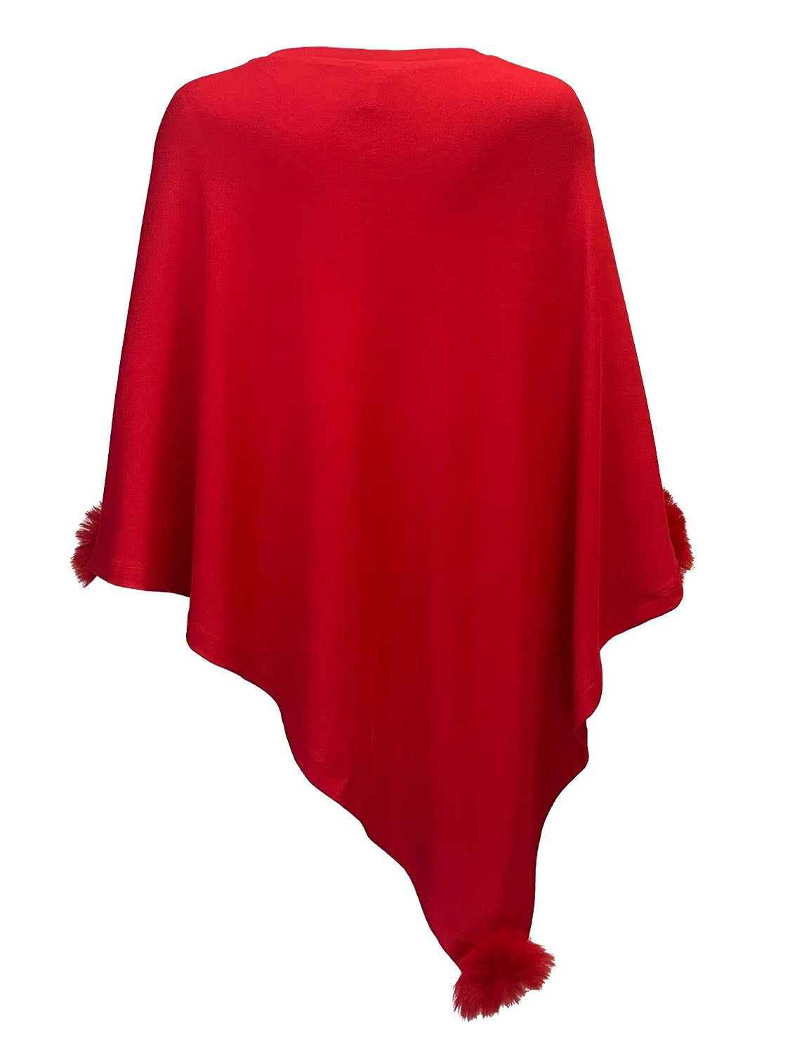 Festive Top Hat Knit Poncho T-Shirt