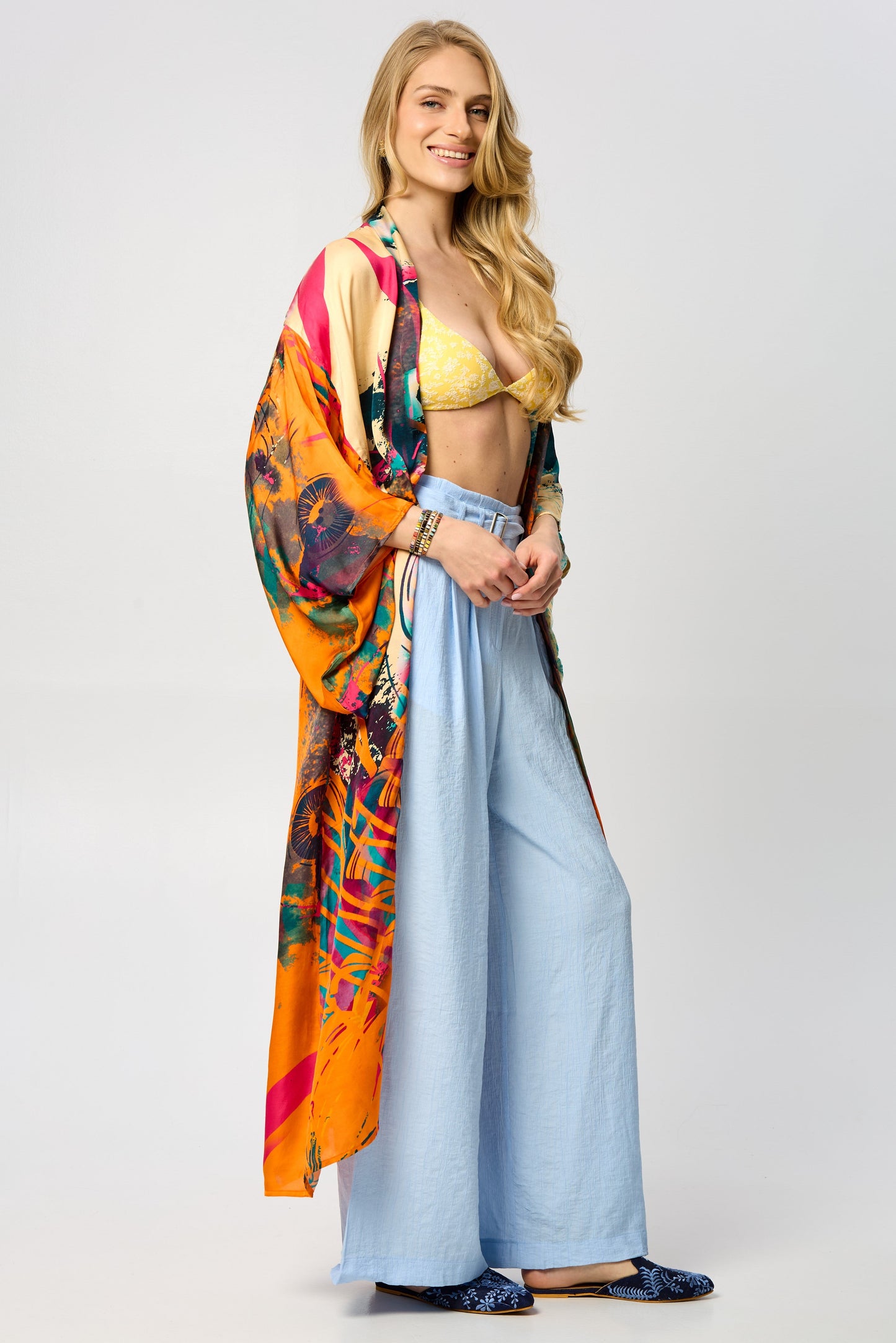 Summer Ulta Kimono Abstract