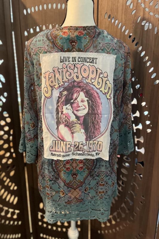 Bohemian Kimono Blouse