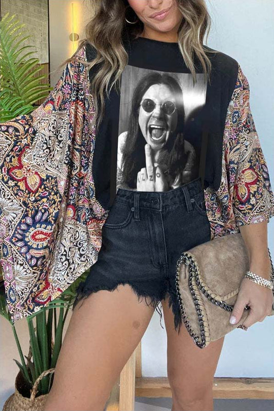 OZZY Mix & Match Tee（No Patch）