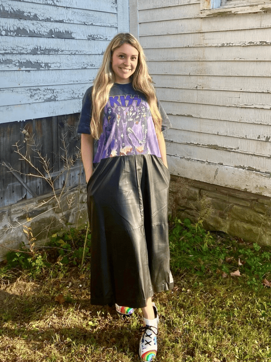 KISST Shirt Leather Dress
