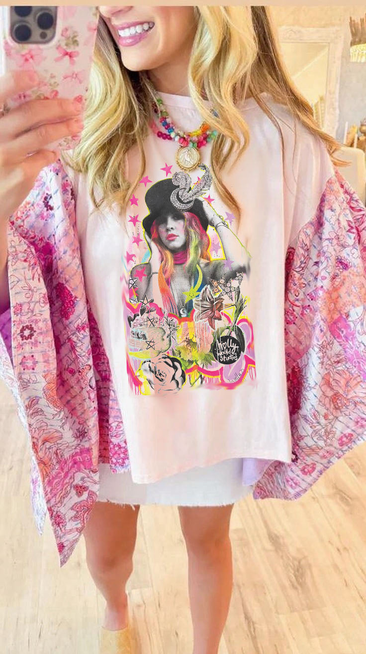 Stevie Nicks Mixed Top