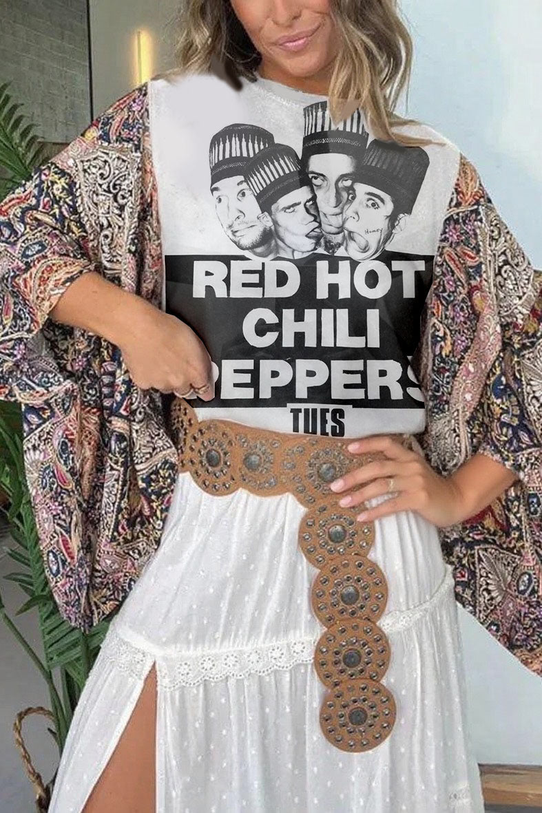 Red Hot Chili Peppers mashup T-shirt