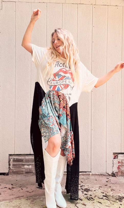 The Rolling Stones T-shirt dress