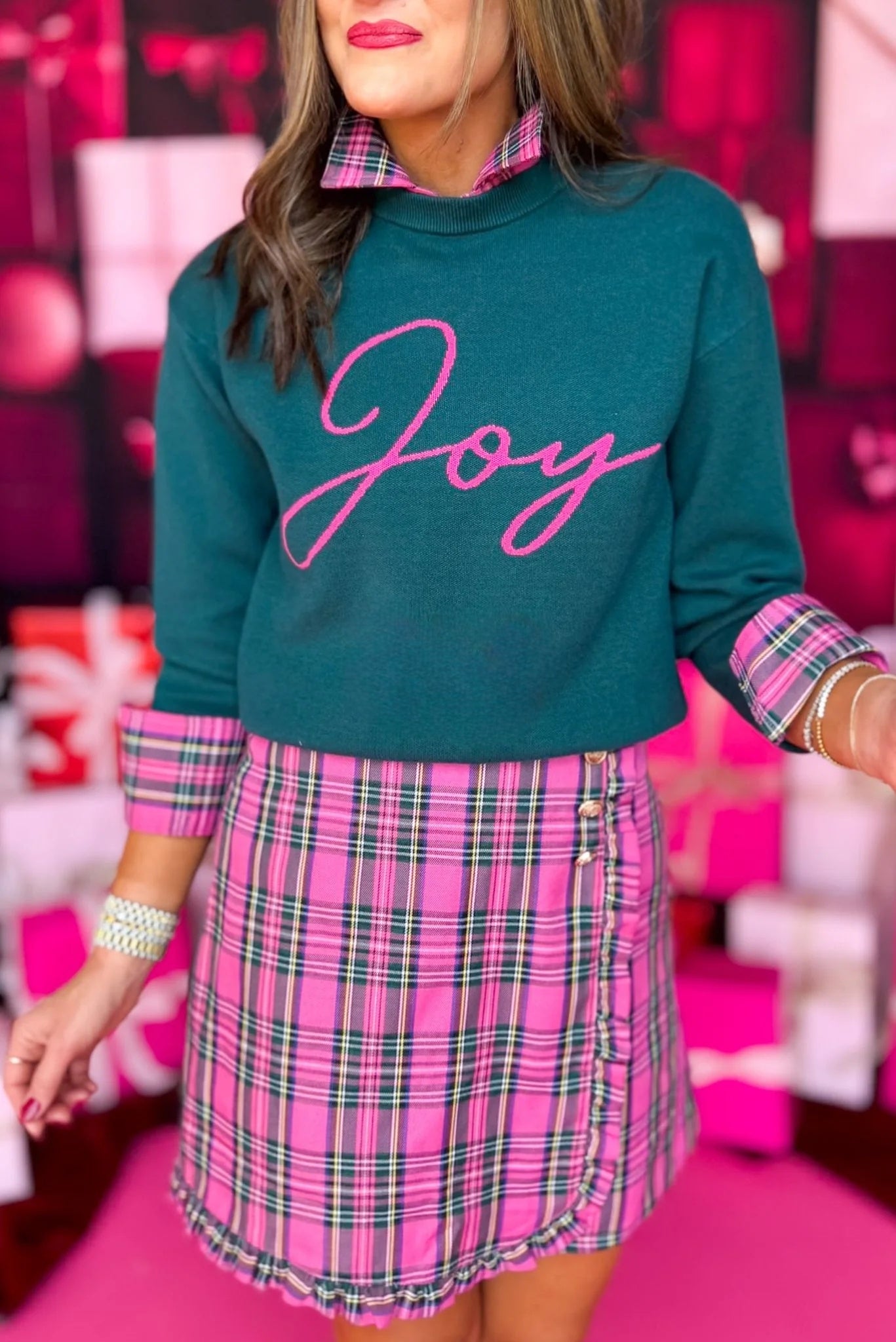 Joy Sweater In Hunter