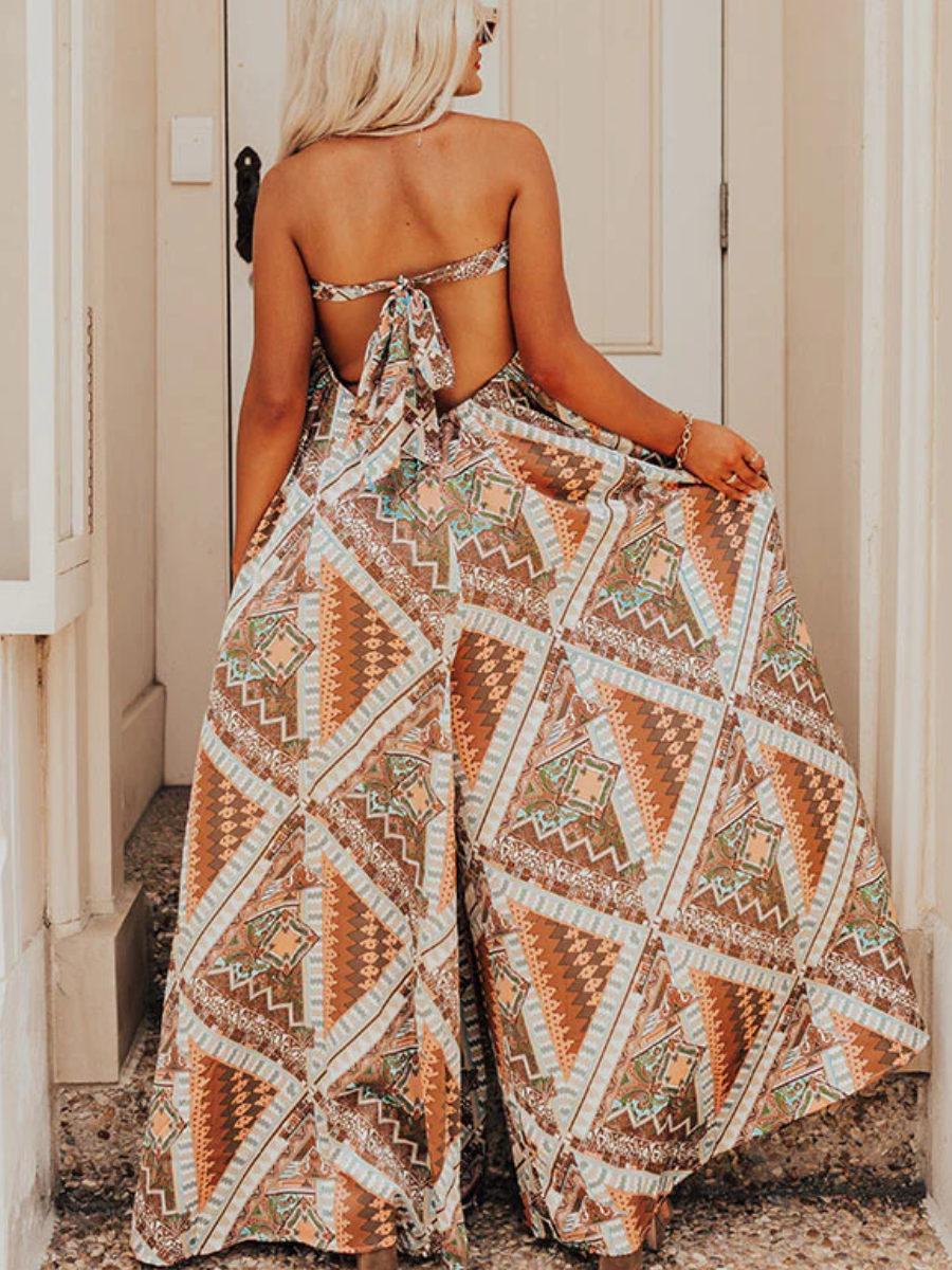 Overcome The Odds Paisley Jumpsuit