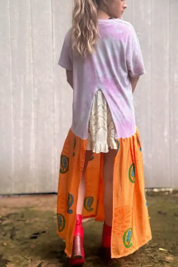 Nirvana Double Split Maxi Tee