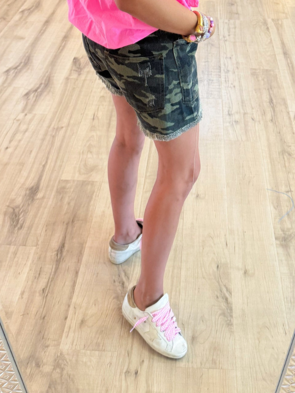 Camo Printed Shorts