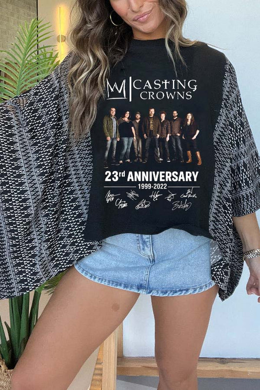Casting Crowns 1999 2022 Mix & Match Tee（No Patch）