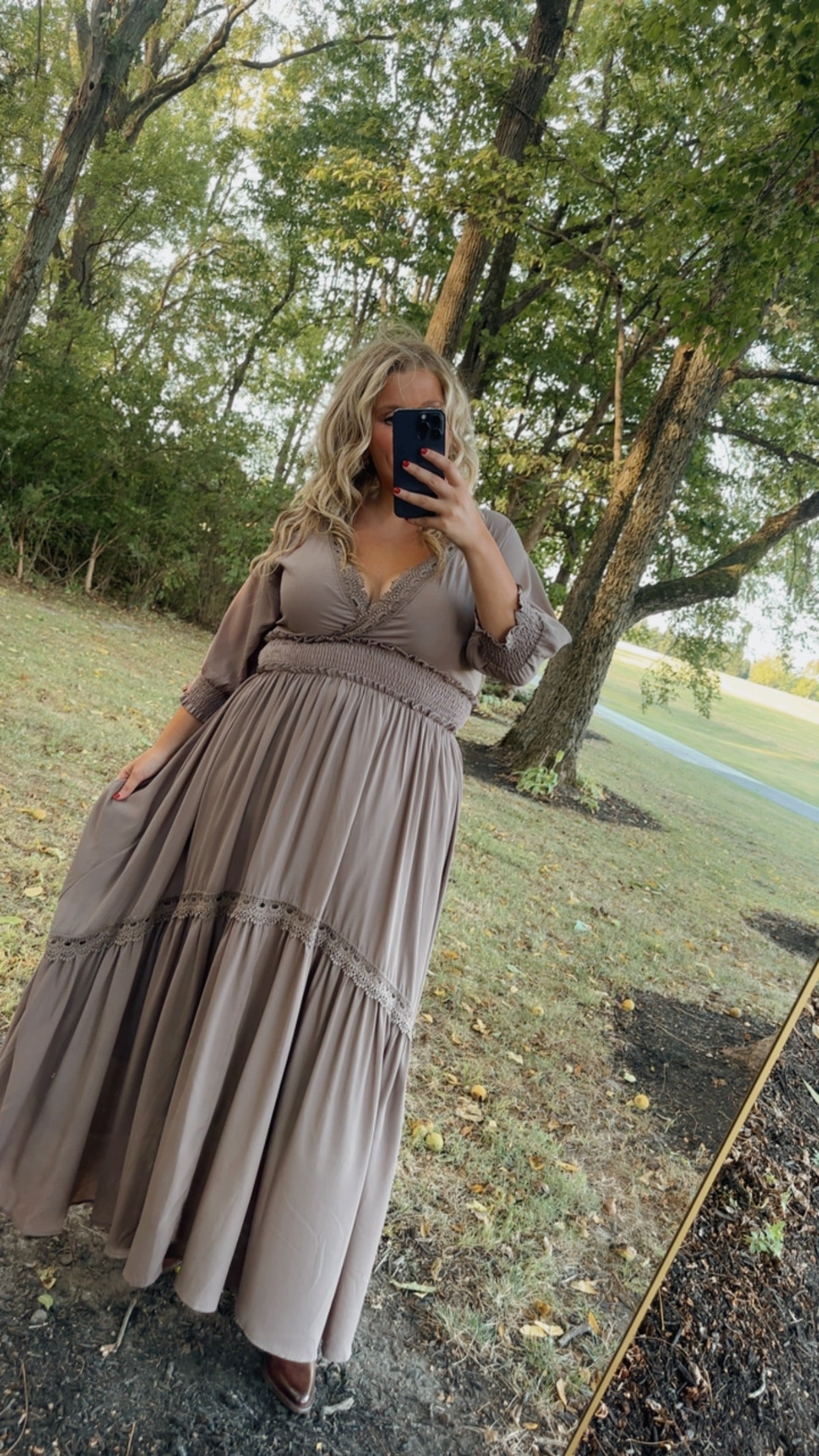Most Admired Maxi Dress , Taupe
