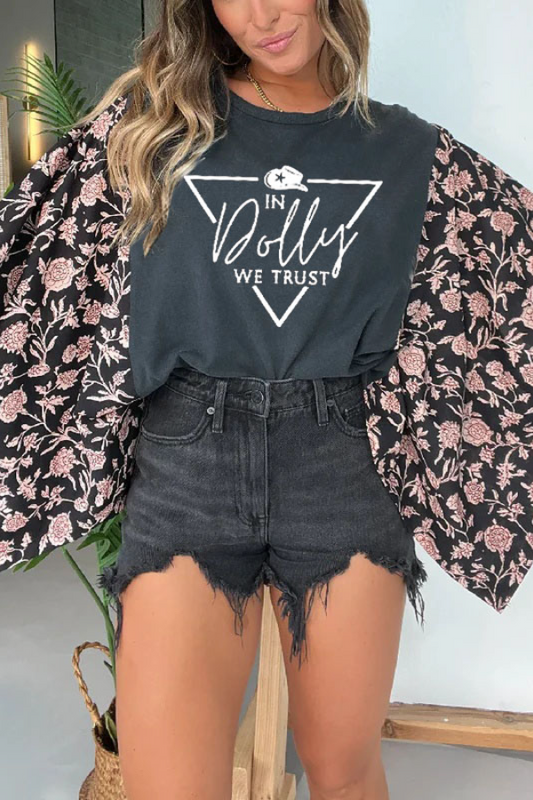 Mix & Match Tee Black（No Patch）