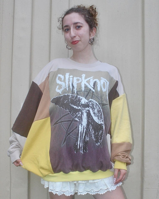 Slipknot patchwork top