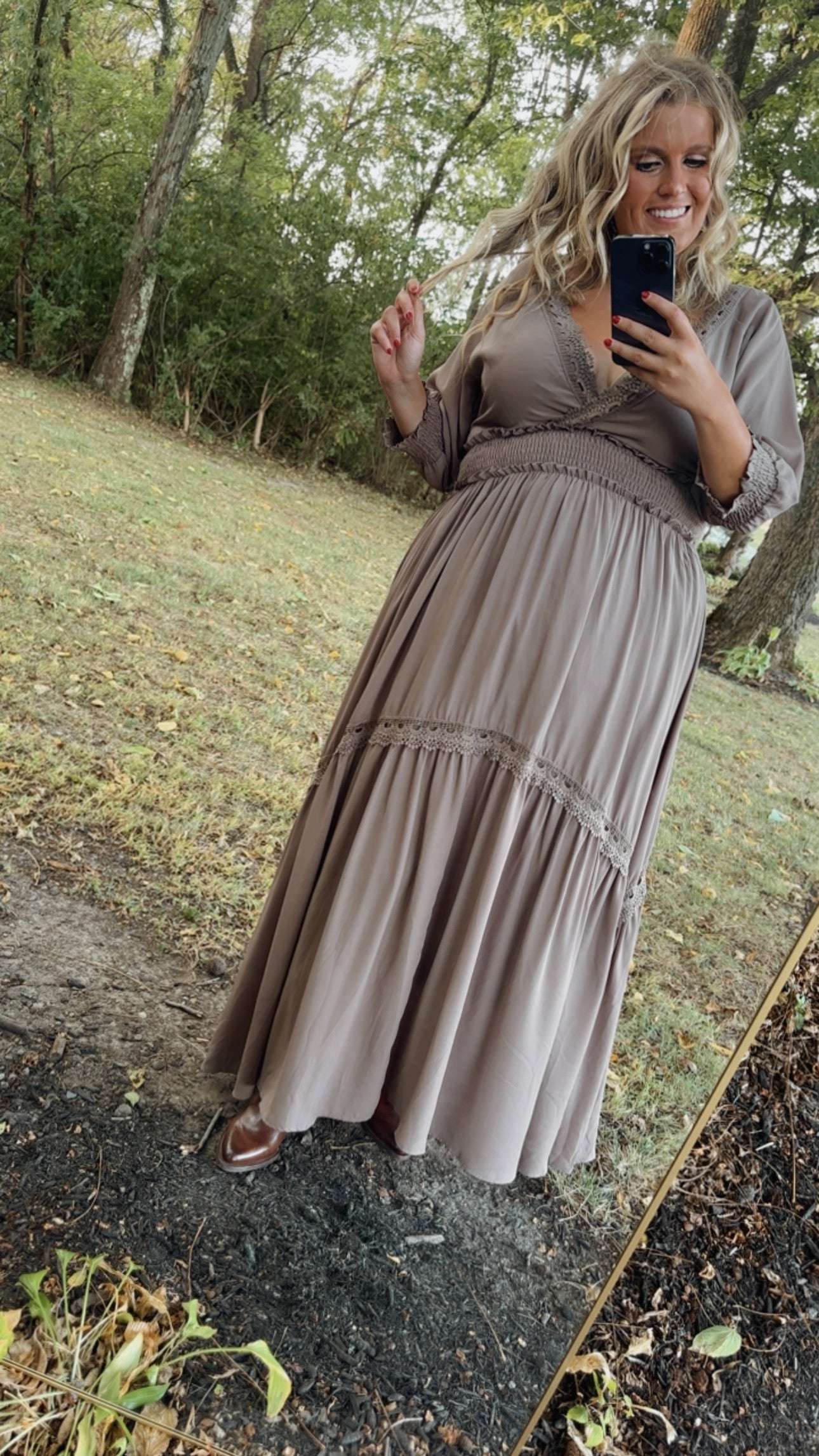 Most Admired Maxi Dress , Taupe