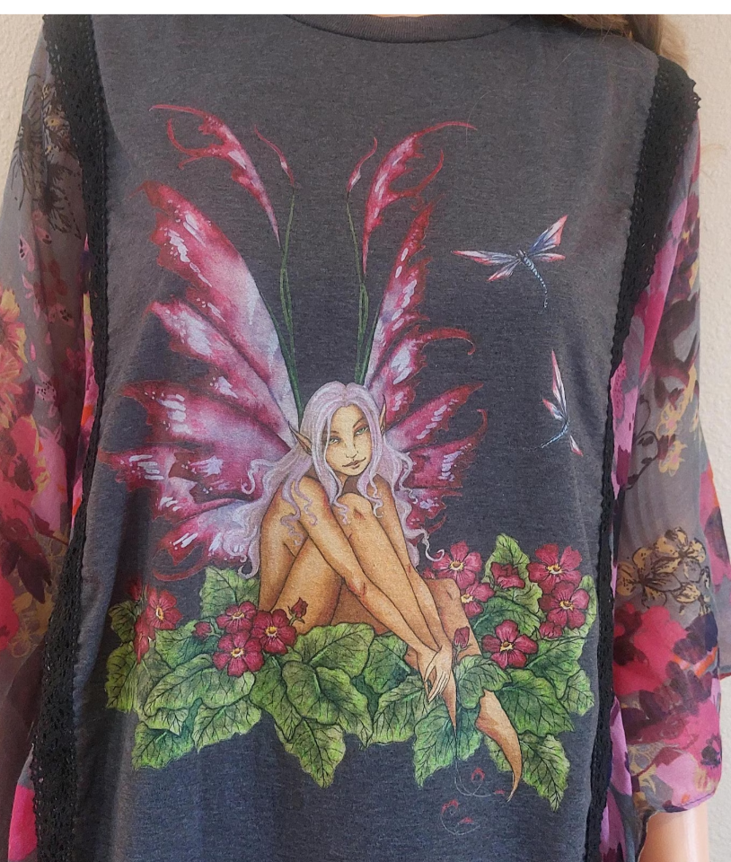 Kantha Fairy Mix & Match Tee （No Patch）