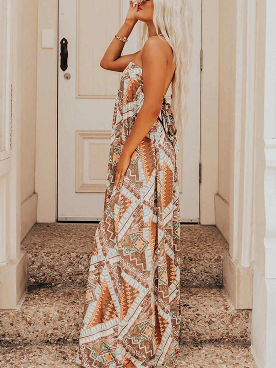 Overcome The Odds Paisley Jumpsuit