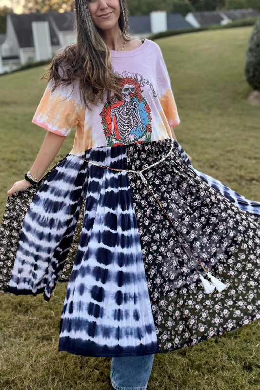 Grateful Dead Maxi Tee Dress