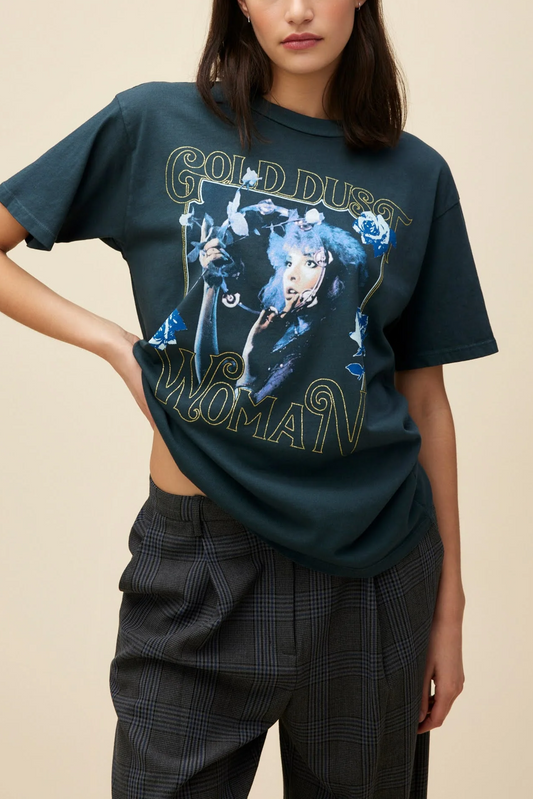 Stevie Nicks Gold Dust Woman Weekend Tee