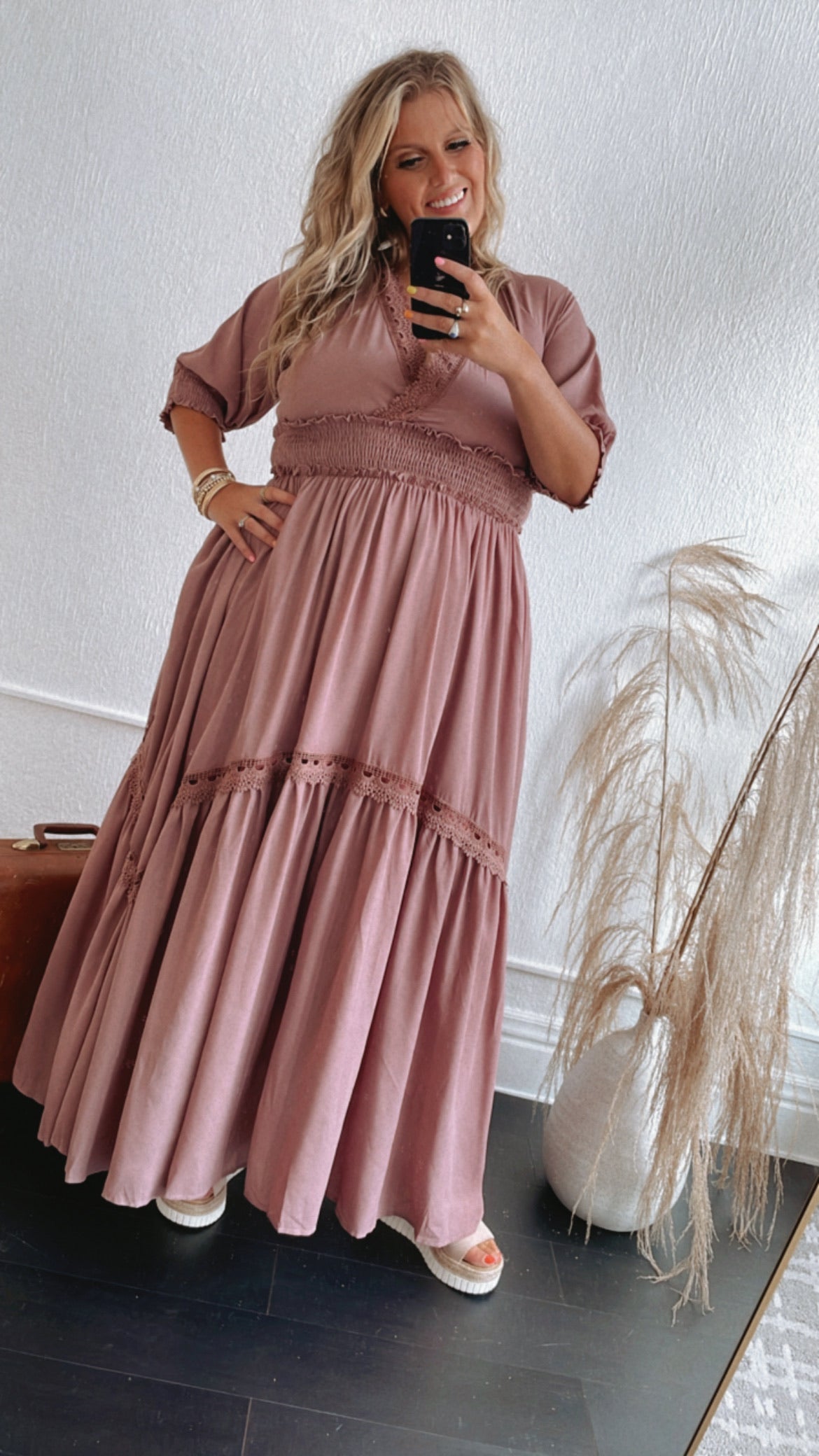 Most Admired Maxi Dress , Blush