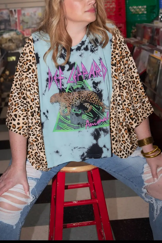 Def Leppard Mix & Match Tee（No Patch）