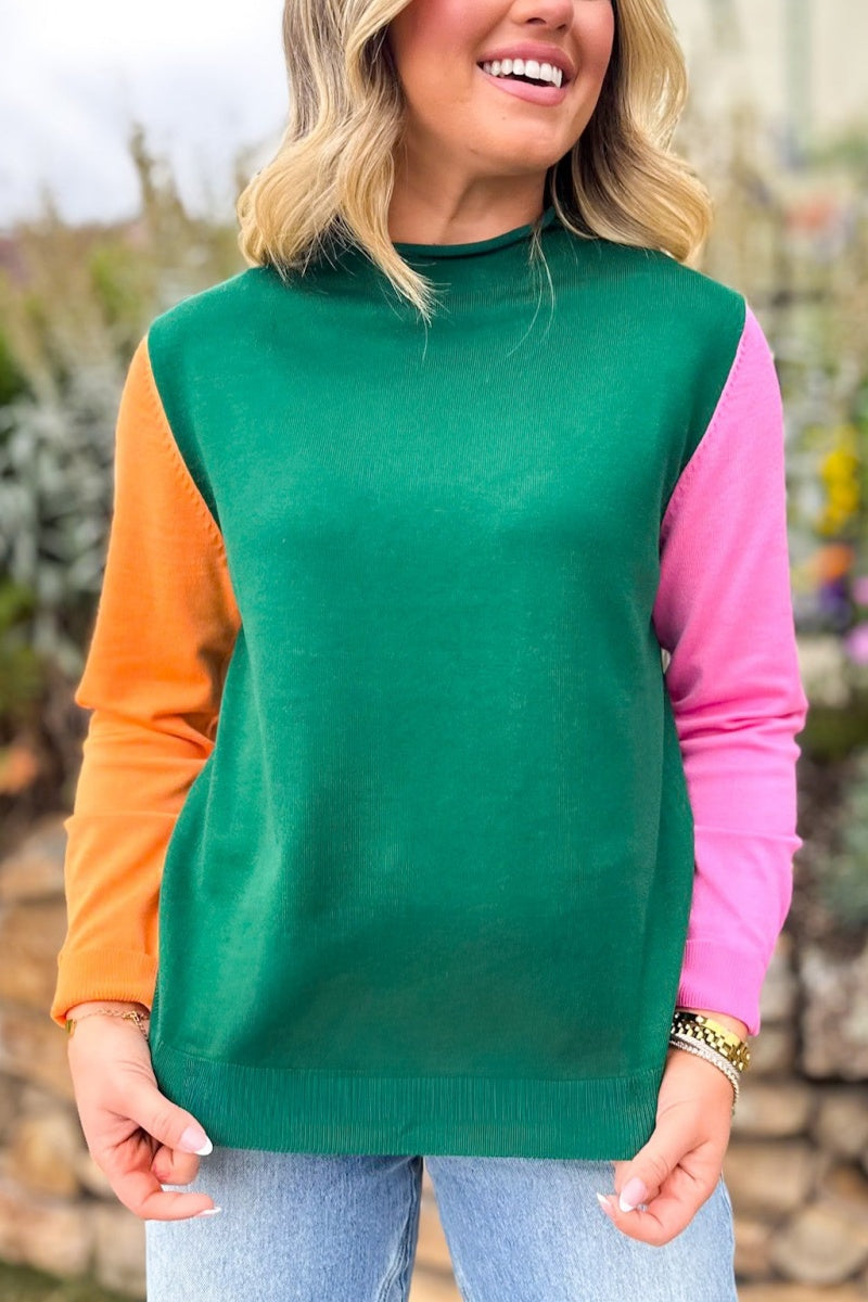 Lane Colorblock Sweater