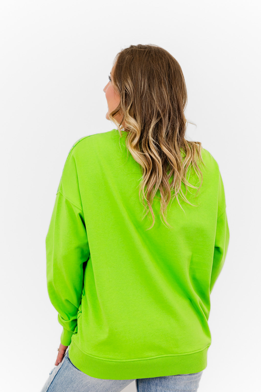 Spooky Web Glow Sweatshirt