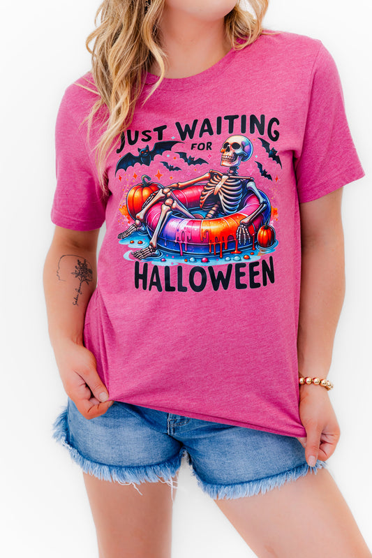 "Just Waiting For Halloween" Graphic Tee