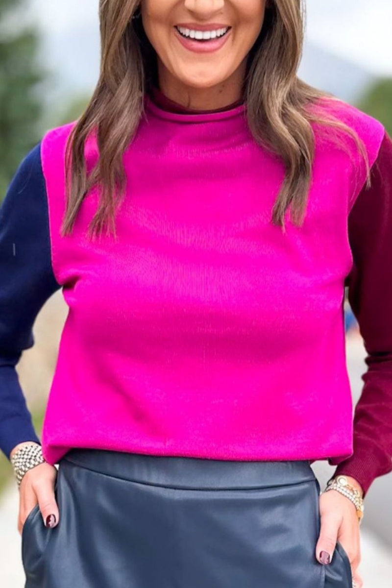 Lane Colorblock Sweater