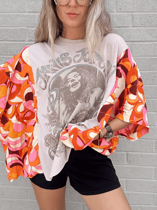 JANIS JOPLIN Mixed Top
