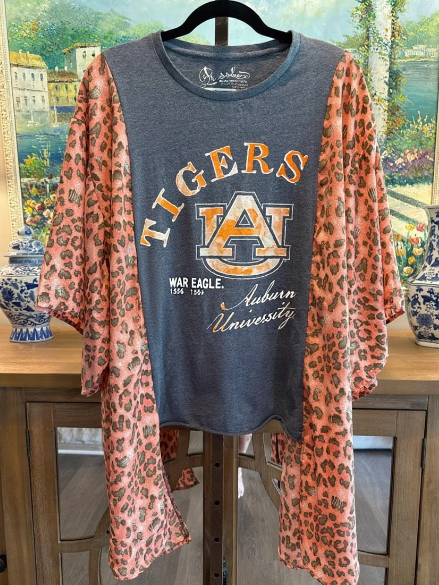 Game Day Auburn Tigers Mashup T-Shirt
