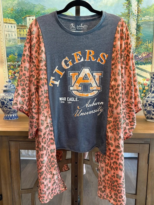 Game Day Auburn Tigers Mashup T-Shirt
