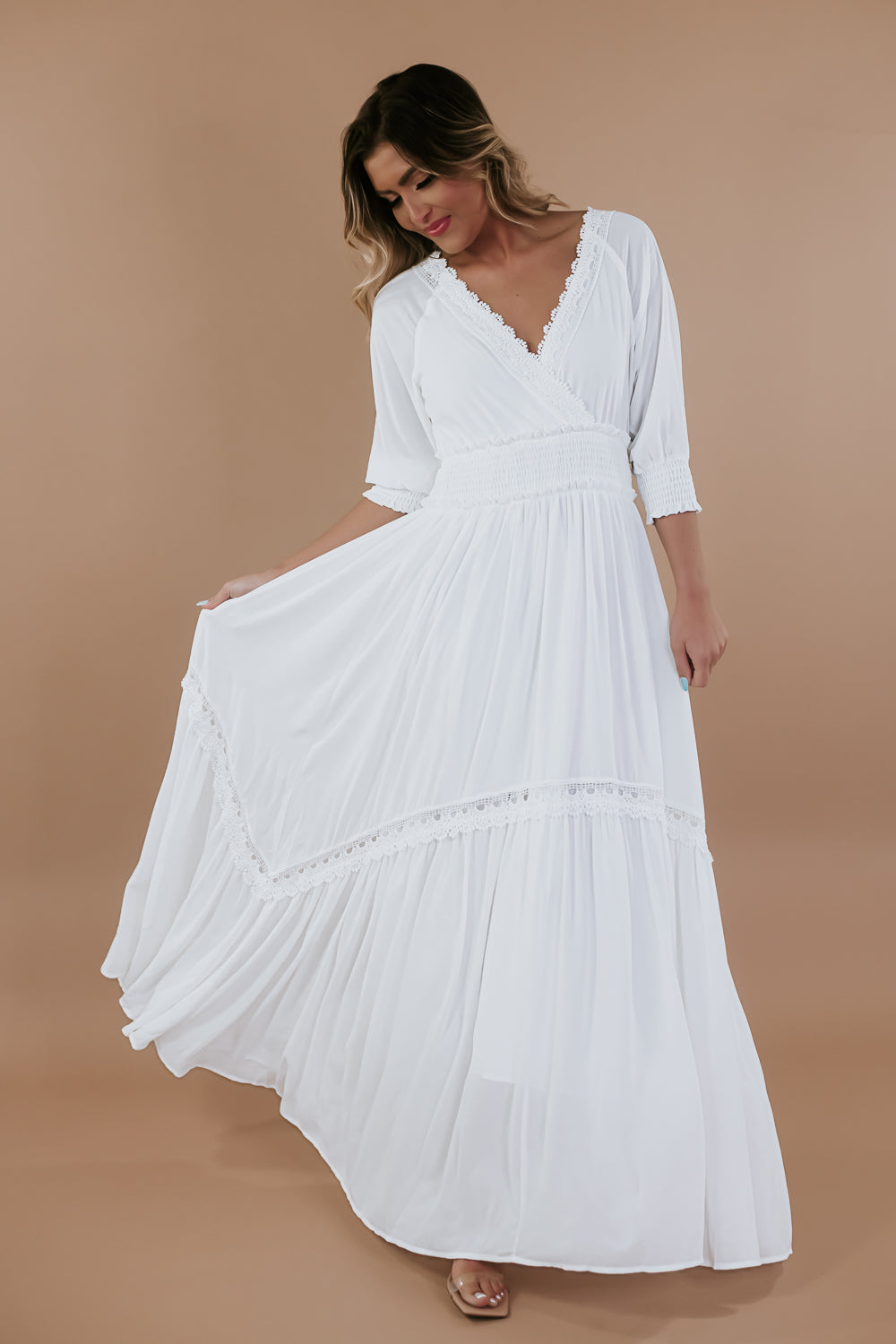 Most Admired Maxi Dress , White