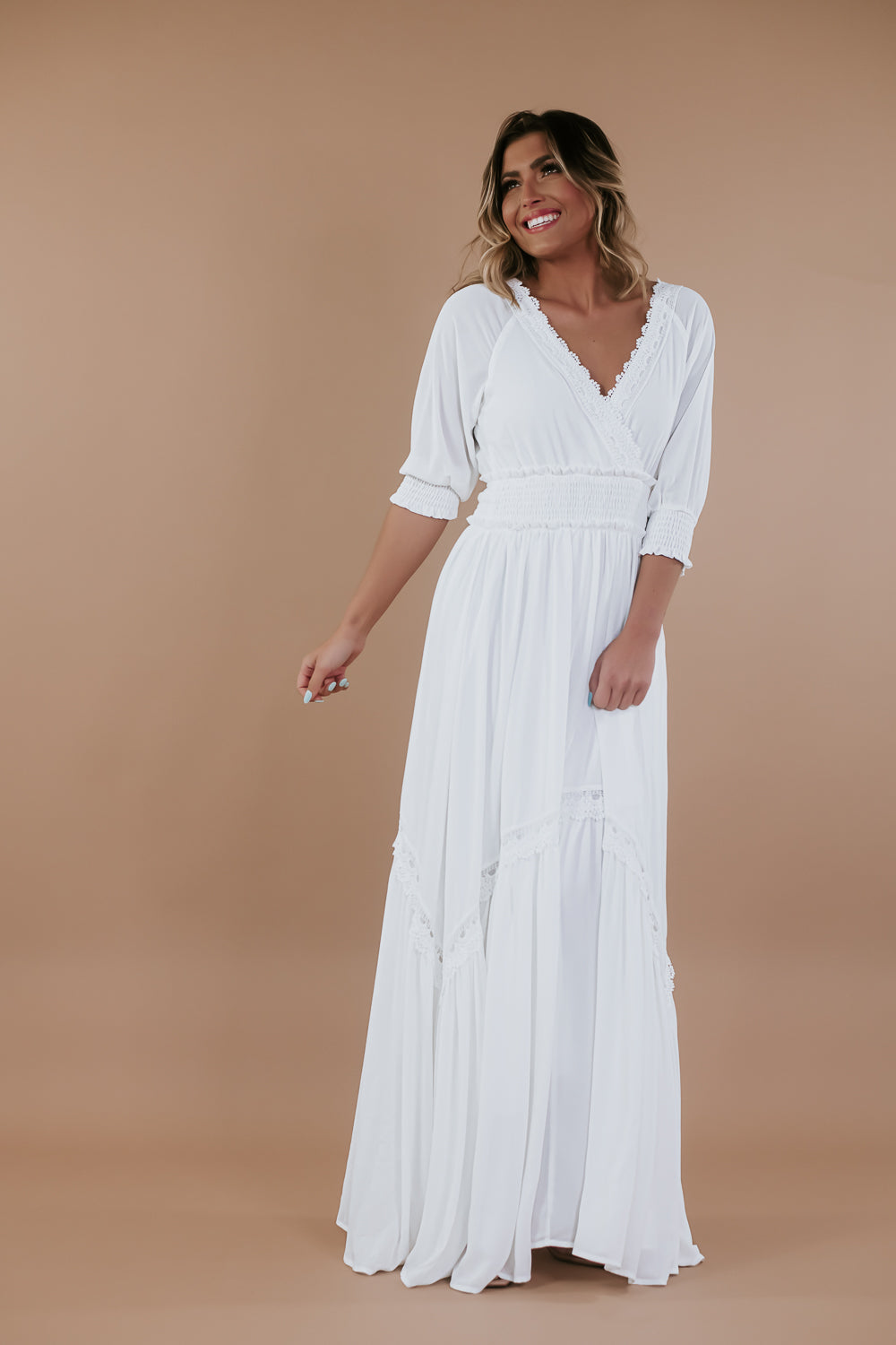 Most Admired Maxi Dress , White