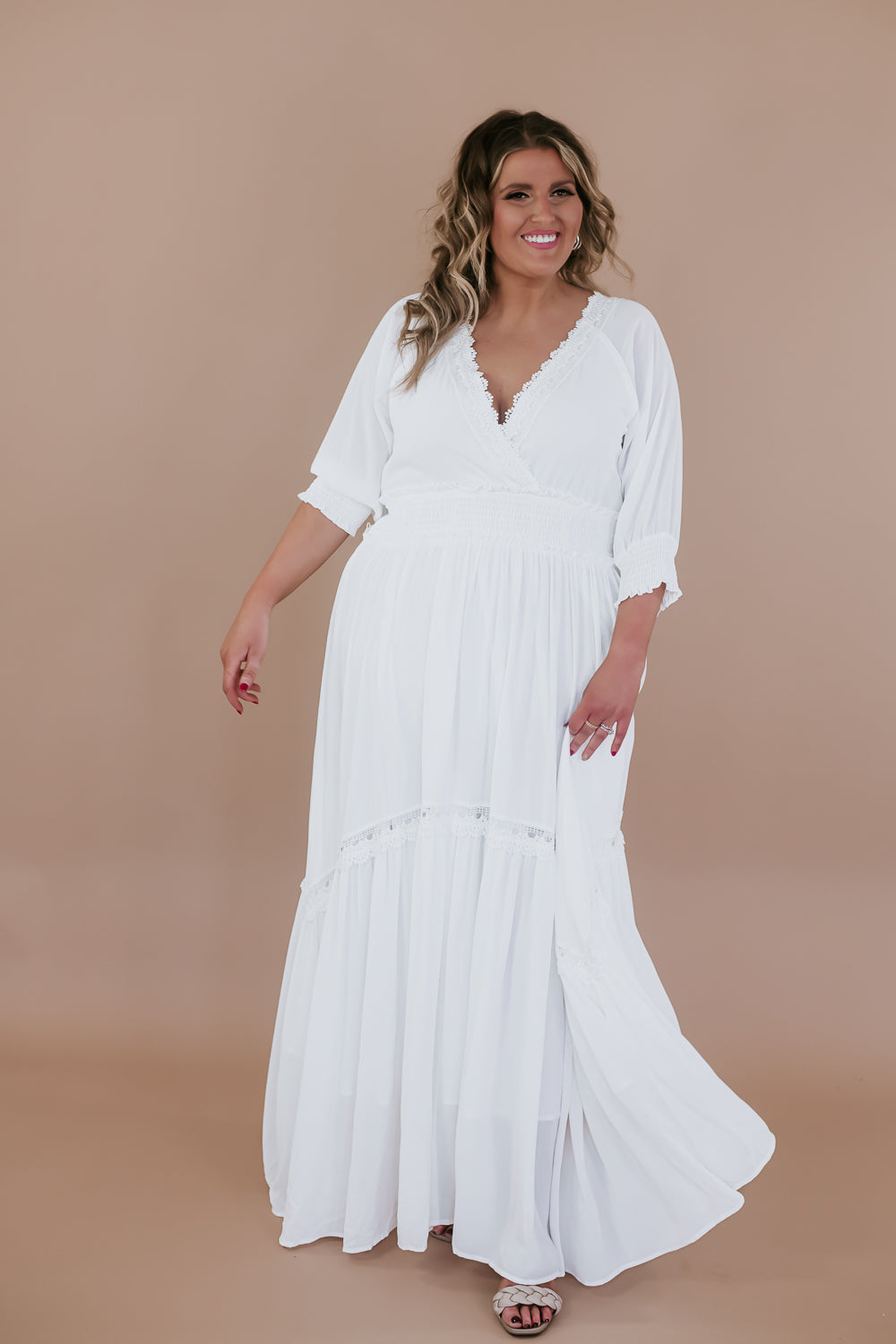 Most Admired Maxi Dress , White