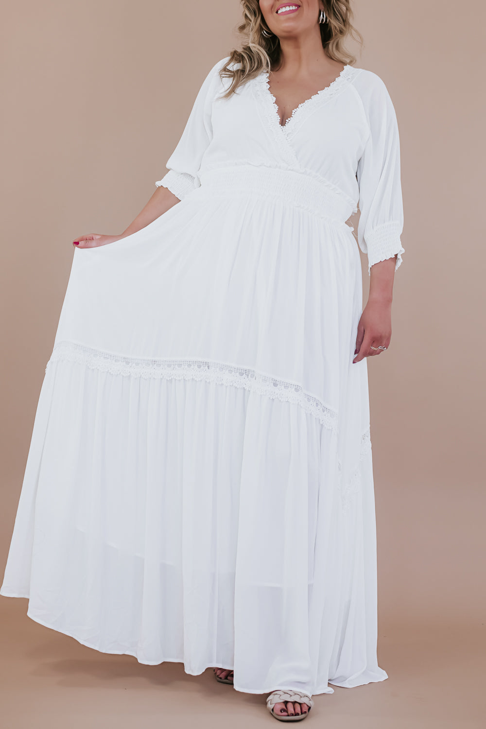 Most Admired Maxi Dress , White