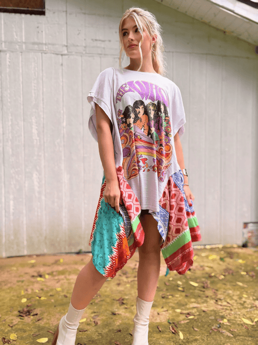 THE WHO colorful T-shirt tunic