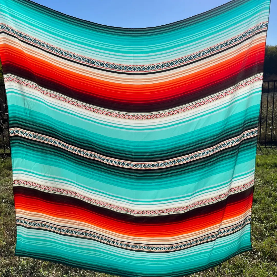 Serape Wild Rags (Wild Bill) Silk Scarf