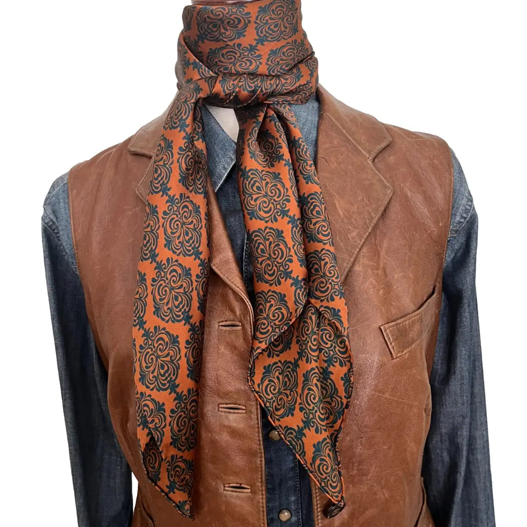 Western Wild Rags (Chisholm Cowpoke) Silk Scarf