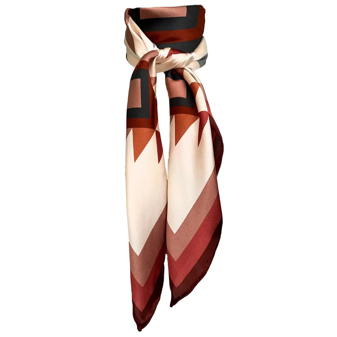 Aztec Wild Rags (Pecos Desert) Silk Scarf