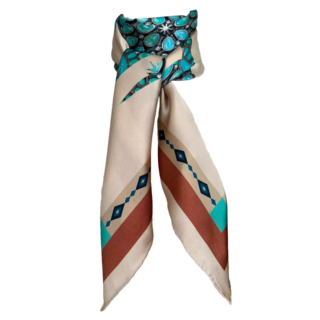 Cowgirl Wild Rags (Cowtown Cowgirl) Silk Scarf