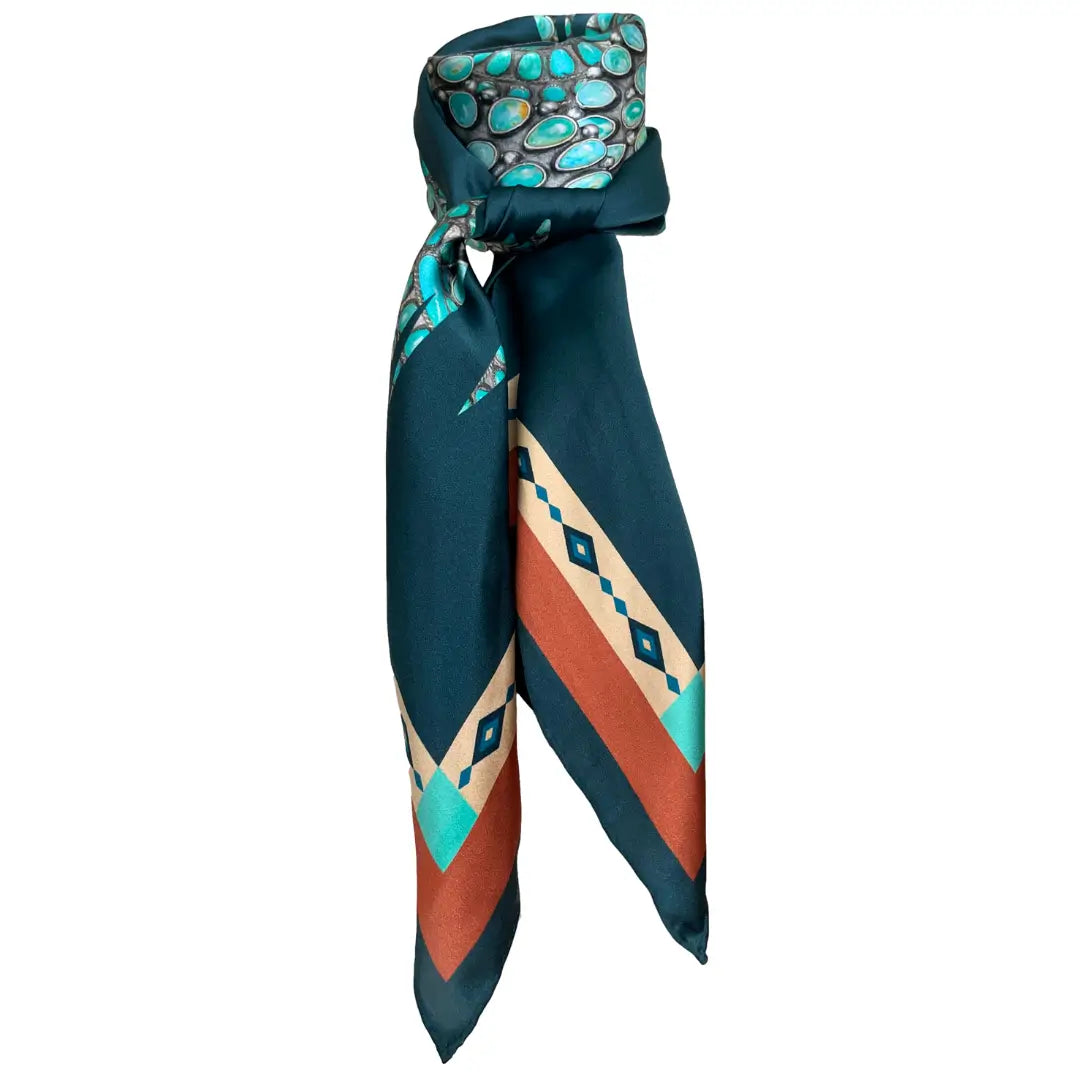 Cowgirl Wild Rags (Cowtown Corral) Silk Scarf