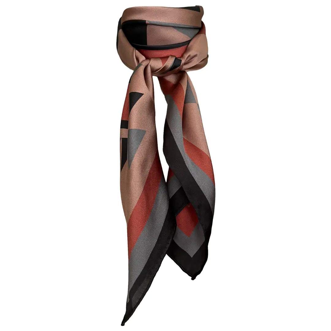 Aztec Wild Rags (Pecos Rose) Silk Scarf