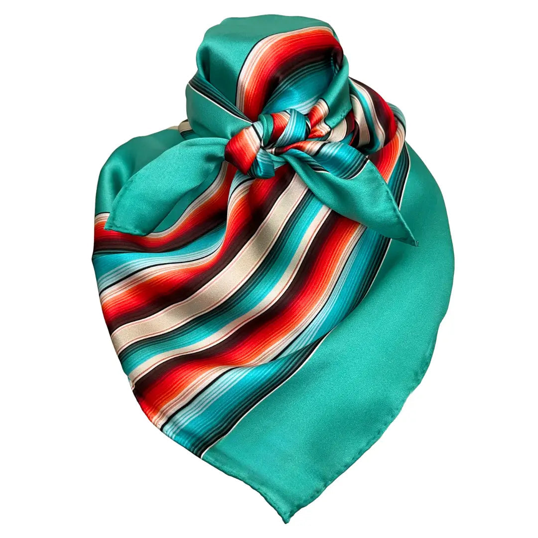 Serape Wild Rags (Western Sky) Silk Scarf
