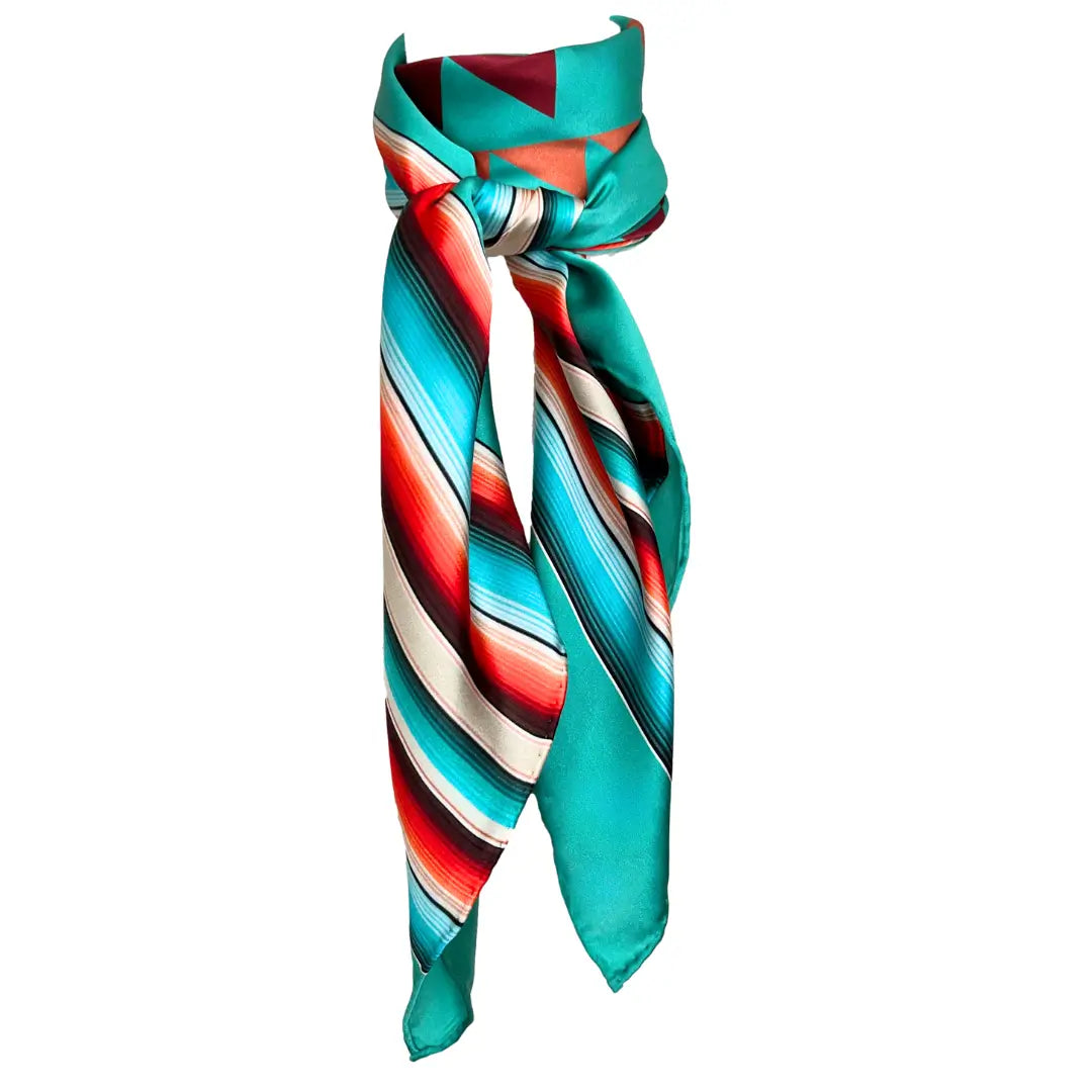 Serape Wild Rags (Western Sky) Silk Scarf