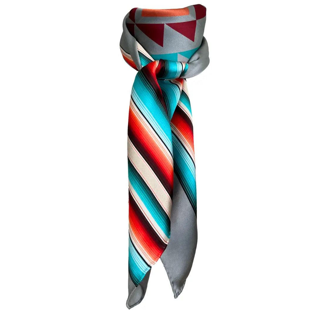 Serape Wild Rags (Burning Daylight) Silk Scarf