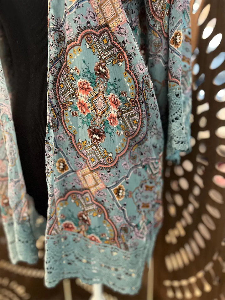 Bohemian Kimono Blouse