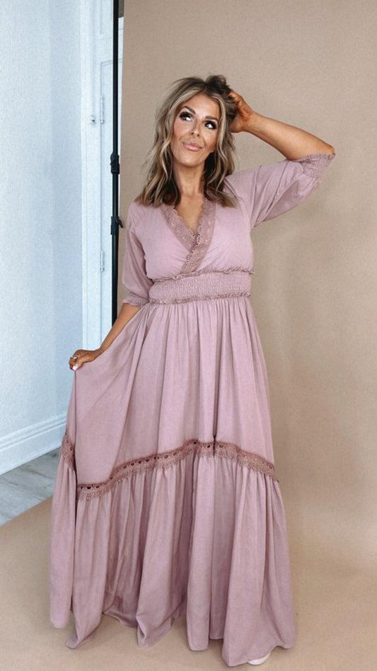 Most Admired Maxi Dress , Blush