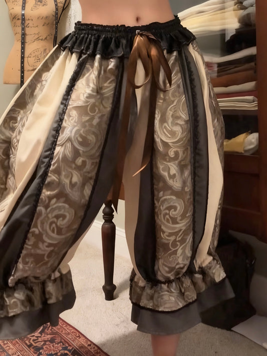 Women's striped trousers