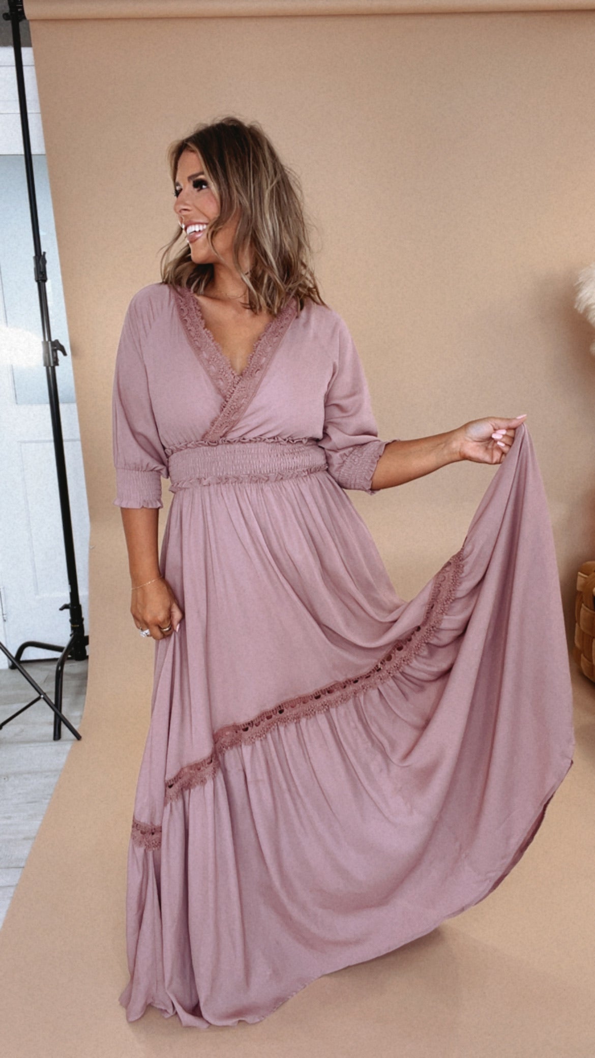 Most Admired Maxi Dress , Blush